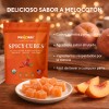 Cubos Románticos Con Sabor A Chile Picante, 30 Unidades De