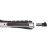 Wedo 787009 Safety Cutter 2-in-1, 9 mm, automatischer Klingenrückzug, Rasterautomatik,