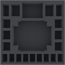 Feldherr AGHT050BO 50mm Foam Insert with 21 Compartments Compatible with Masmorra: Dungeons of Arcadia - Kickstarter Exclusive