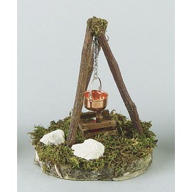 Kahlert Licht 40676 Puppenhauszubehör, holzfarben, kupferfarben