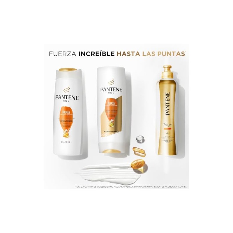 Pantene Pro-V Shampoo Fuerza Y Reconstrucción 500 ml