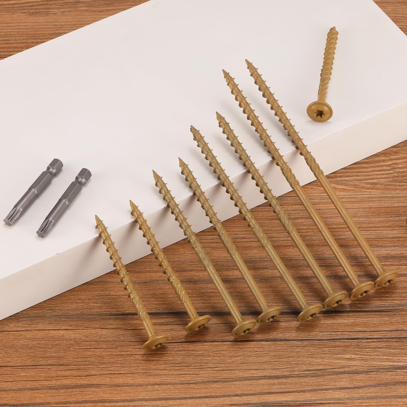 SG TZH #14 x 6 Inch Lag Screws (48Pcs) 2lb.