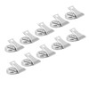 10Pcs Force Magnet Magnetic Clip L40 Axe Stainless Steel 32mm