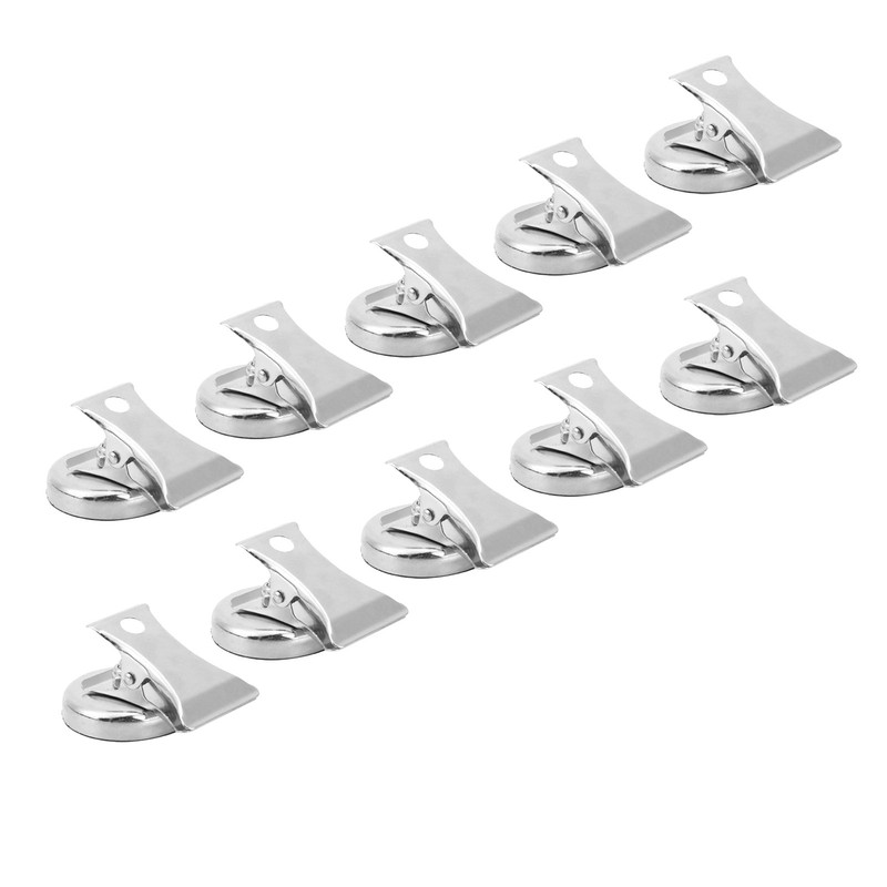 10Pcs Force Magnet Magnetic Clip L40 Axe Stainless Steel 32mm