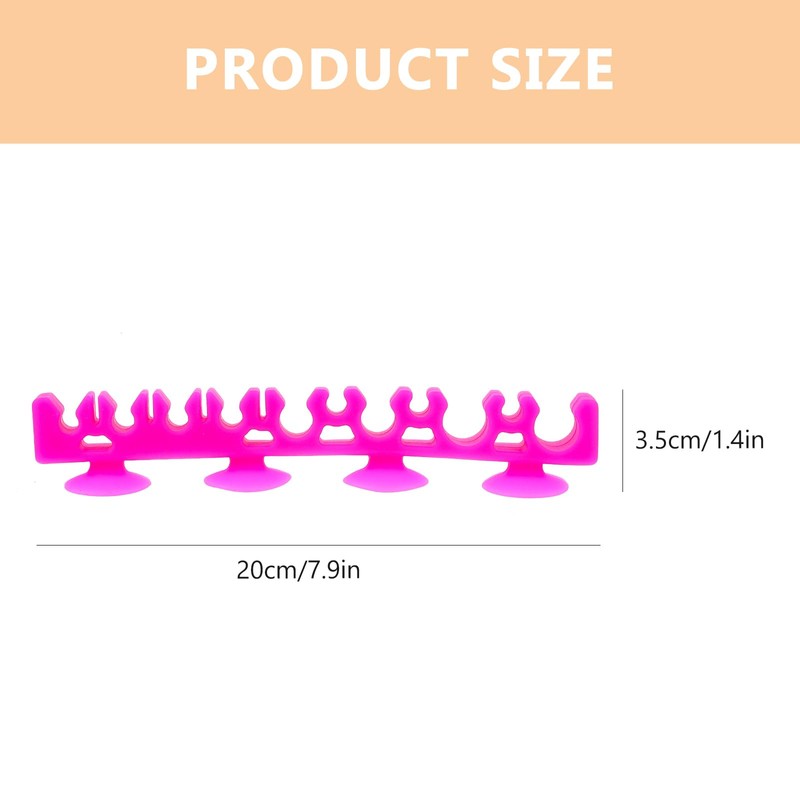 1Pcs Silicone Make up Brush Holder Cosmetic Brush Drying Rack