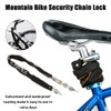 YUYTE Chain Lock, Anti-Theft Motorcycle Mobility Scooter Chain Lock, Bicycle