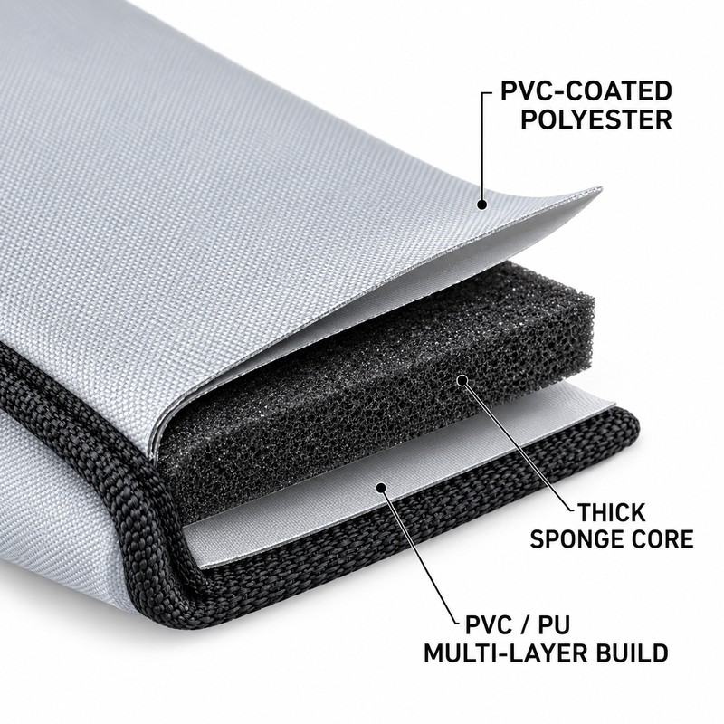 15.75 Inch RV Skylight Insulation Cover, Thickened Hail Rain Protection