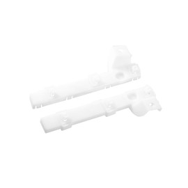 Motoforti 1 Pair Left and Right Side Front Bumper Mounting Support Bracket 6400F549 6400F550 for Mitsubishi Lancer DE ES GTS 2.0L L4 - Gas 2008 Long-lasting