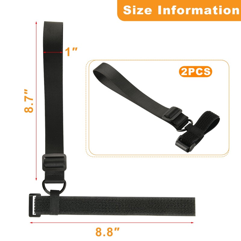 Beautyflier 2 Pack Universal Walking Stick Wrist Strap, Adjustable Anti-Drop