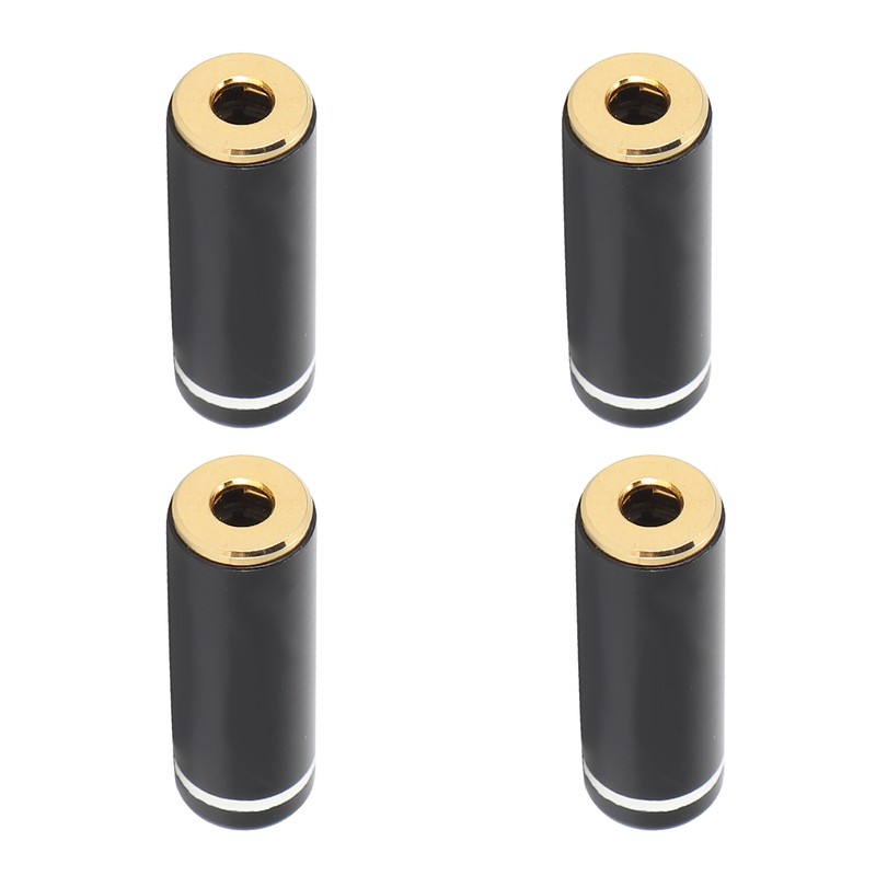 4PCS 3.5mm Replacement Repair Jack 3Pin Female Jack Adapter Connector