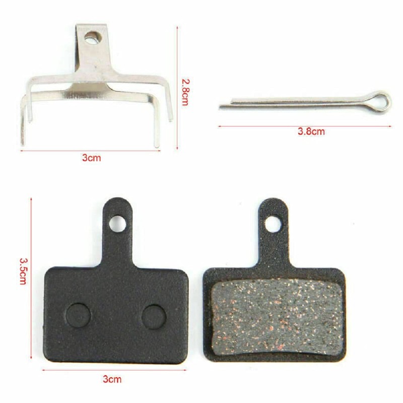 OrangeClub 4 x for Shimano B01S resin brake pads BR-M