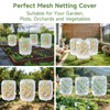Bird Netting for Blueberry Bushes, 3 Pack 3.2 X 2.6