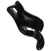 Nishiki Pottery Arita Ware Chopsticks Rest Cat Black 10277 2.4