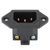 Monosaudio IB70(C) Pure Copper IEC Female Power Socket Panel Mount
