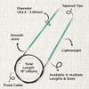 KnitPro Zing Fixed Circular Needles 16" (40cm) | Size 3.00mm