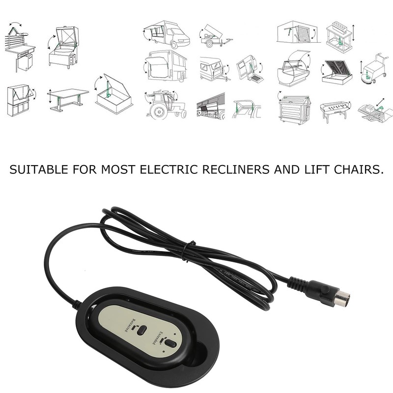 Miskall Remote Lift Chair Replacement, Electric Recliner Remote Control Straight
