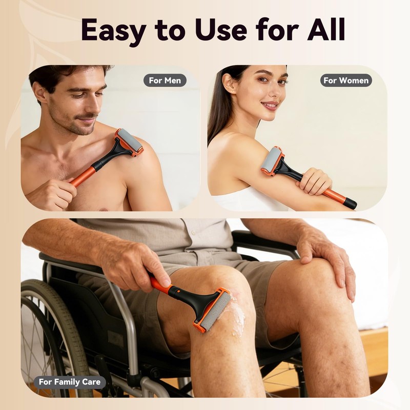 Lotion Applicator for Back&Body-Extendable up to 21.5" Back Lotion Applicator