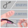 Fly Fishing Snaps 100pcs Quick Lure Change Clips Micro Fly