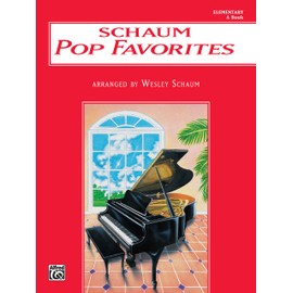 Schaum Pop Favorites: A -- The Red Book