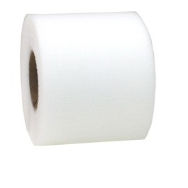 PRÄSENT VERONA Nastro tulle color bianco, rocchetto di nastro decorativo, lungh. 5 m, largh. 72 mm, nastro regalo per decorazioni e lavoretti, per pacchi e confezioni