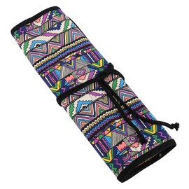 Brush Pencil Case Paintbrush Organiser Pouch Paint Pen Roll Up Bag Paintbrush Storage Bag Canvas Pen Roll Pencil Case