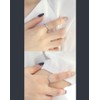GEJ-Tech Women's Knot Ring, Silver Ring, One Size Fits Most