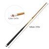 Billiards Cue Children's/Adult's Pool Stick Whitewood Rear Fork Design 1/2