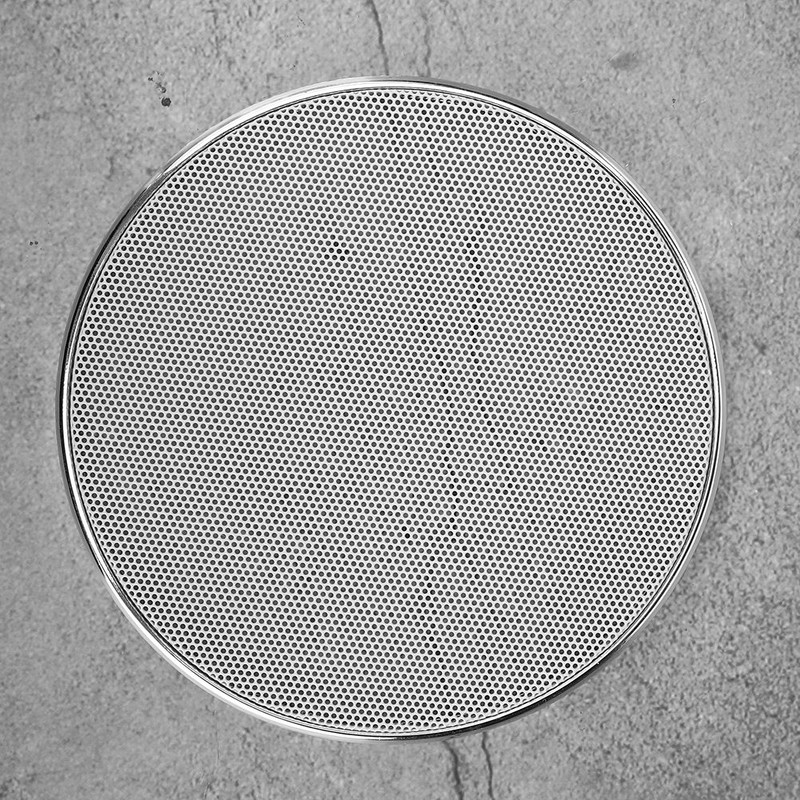 5in Plastic Frame White Mesh Car Audio Speaker Grill Guard
