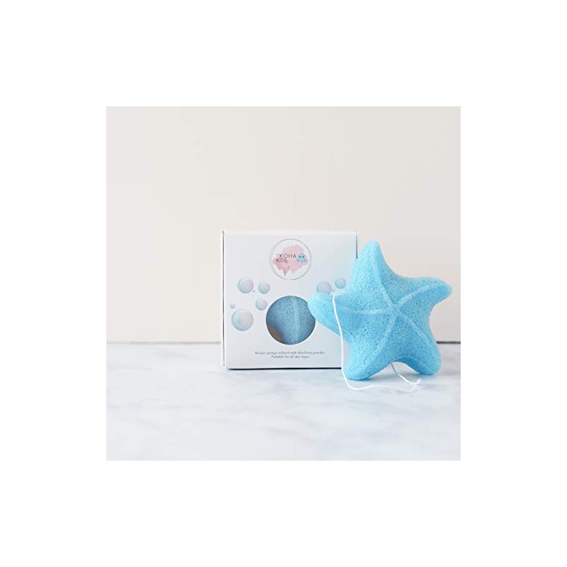 Blueberry Konjac Kids Sponge (Seastar)
