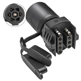 Oyviny 7 to 4 & 5 Pin Trailer Adapter, 2-in-1 Design