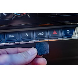 Tail Gate Drop Button Guard for GMC Sierra, Chevy Silverado & Similar Trucks