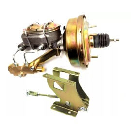 espeedpro21 1967-1972 Chevy GMC Truck 9" Power Brake Booster Master Cylinder Disc Disc Valve