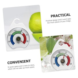 Alipis 5pcs Indoor Thermometer Home Fridge Temperature Gauge Waterproof Digital Thermometer for Kitchen