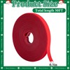 RunNico 50ft Longer Christmas Garland Ties - Red Holiday Garland