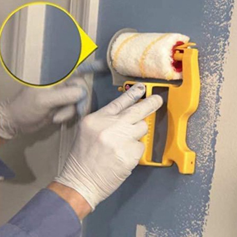 Paint Brush Multifunctional Convenient Handhold Paint Roller Kit with Roller