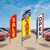 Hahafelt 3 Pcs Used Cars Flag 7 x 5.4 ft