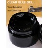 Solid Nail Glue Gel for Press On Nails Fake Nails