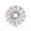 Wood Carving Disc Shaping Wheel 125mm Stainless Steel 12T Accessory