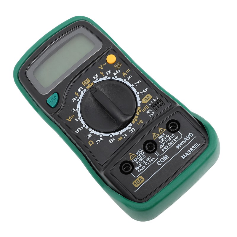 Digital Multimeter NCV High Accuracy LCD Display Handheld Voltage Resistance