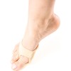 Almohadilla metatarsal con funda de tela un par (M)