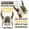 PetriStor Wool Sauna Hat Knight for Man Natural Felt 100%