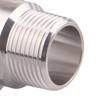 DERNORD 1.5 Inch Sanitary Tri Clamp to 3/4" Male Tri