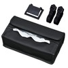 SEIWA WA39 Car Goods Tissue Cover, Premium Genuine Leather Style,