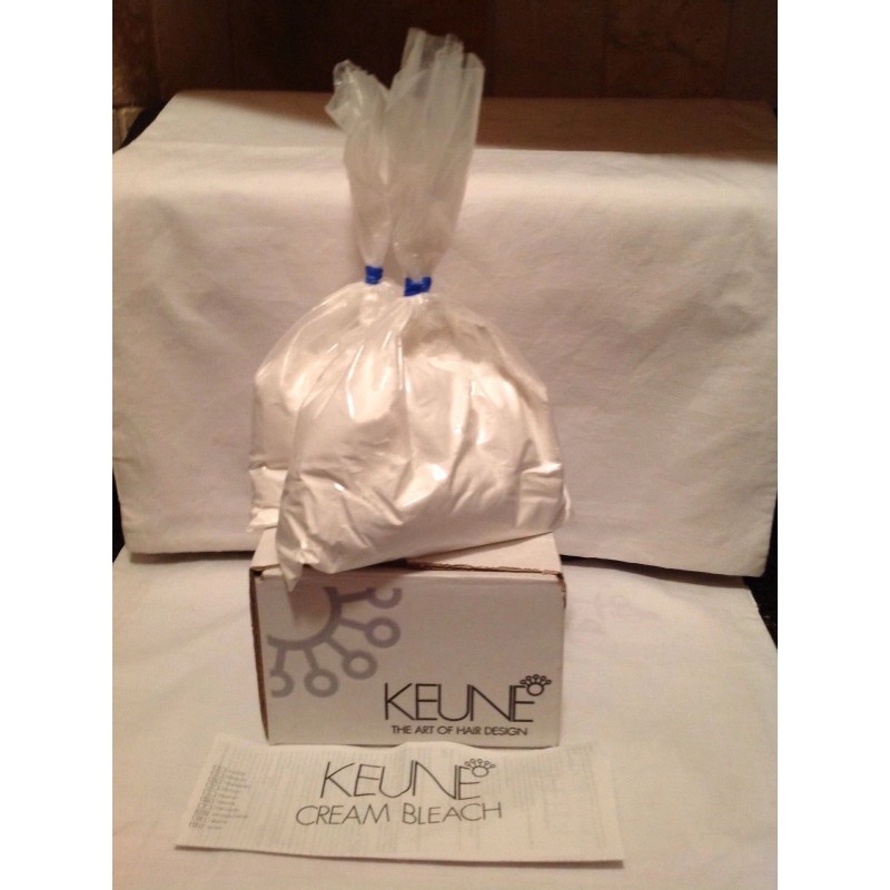 KEUNE DUST FREE CREAM BLEACH REFILL 2X 500G - 17.6