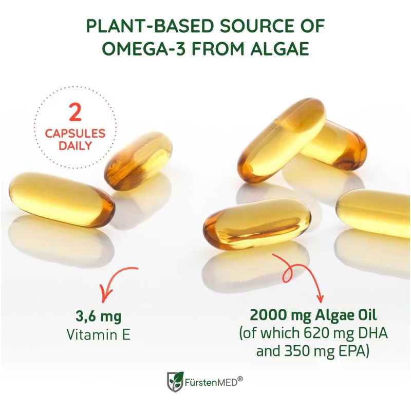 Frstenmed Omega-3 De Algas Cpsulas Veganas 60 Cpsulas