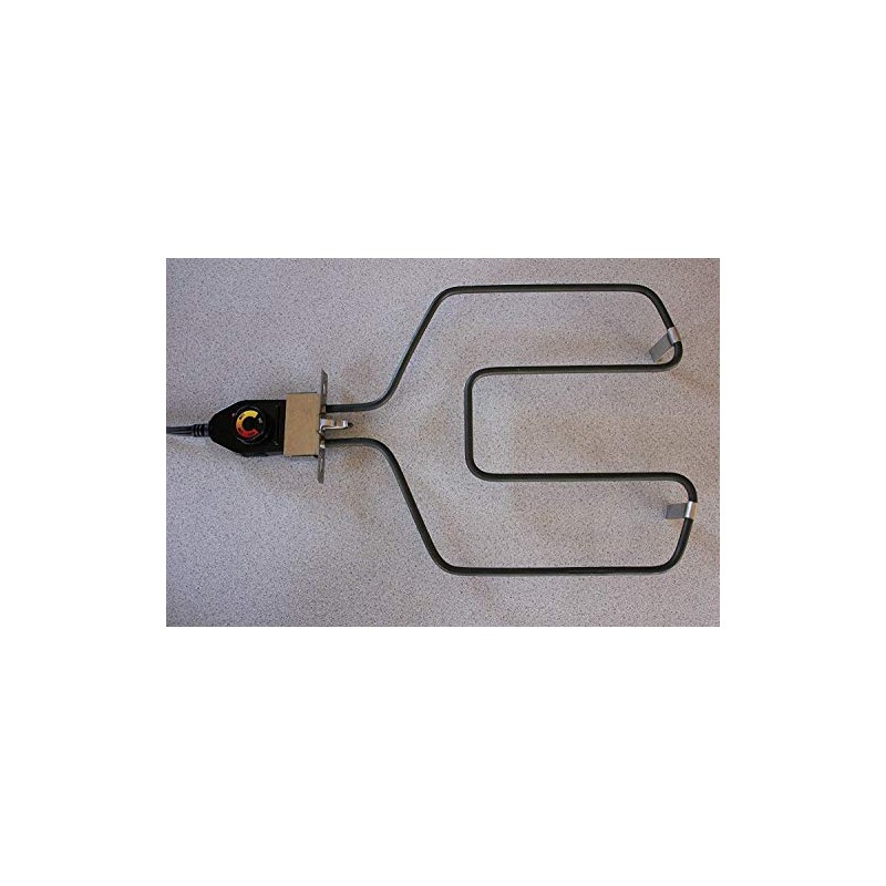 Universal Replacement Electric Smoker and Grill Heating Element with Adjustable