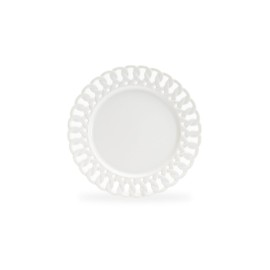 Grace Teaware White Heirloom Fine Porcelain Plate x1 (8" Dessert Plate)