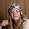 Pilot Sauna Hat Wool Mens Sauna Hat for Men Aviator