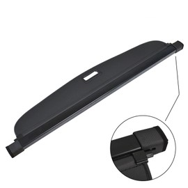 LABLT 1 Pcs Retractable Cargo Luggage Security Shade Cover Shield Black Carton Cargo Cover Replacement for Prius Base 2016-2019 Trunk