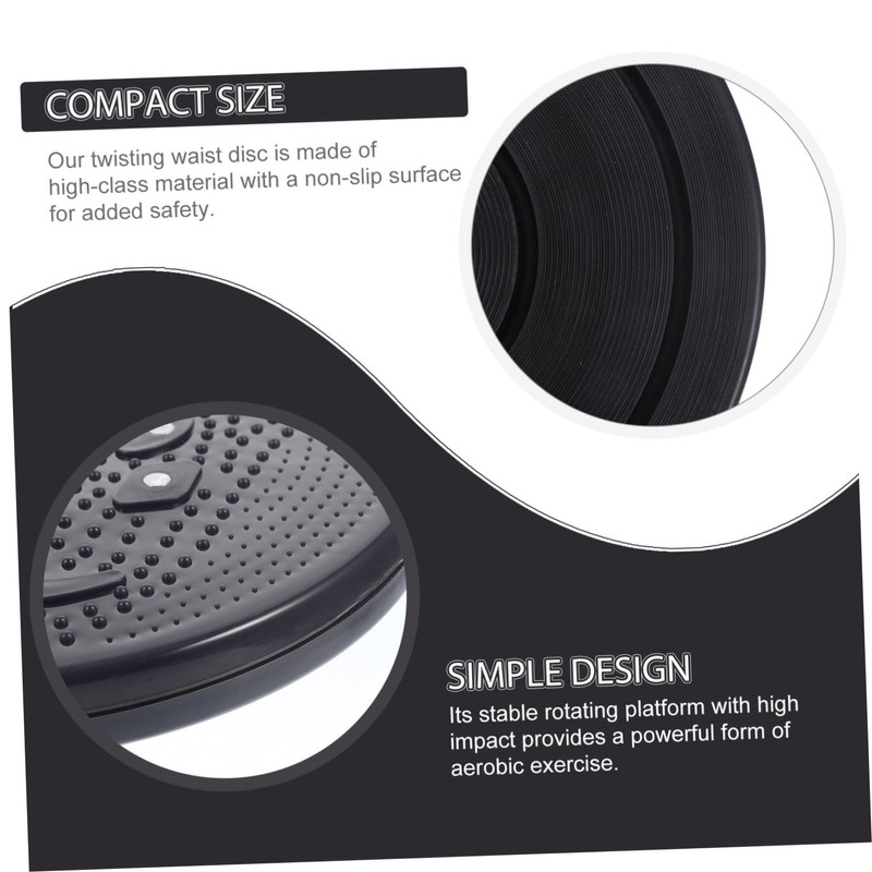 Mikinona Rotating Waist Twisting Exercise Equipment for Home Waist Easy